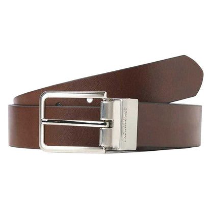 Brown Stone - Front - Jack And Jones Mens Jacgarda Reversible Belt