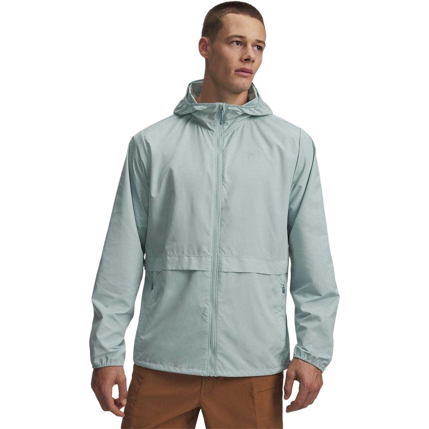 Enamel Blue - Front - Under Armour Mens Hike Jacket