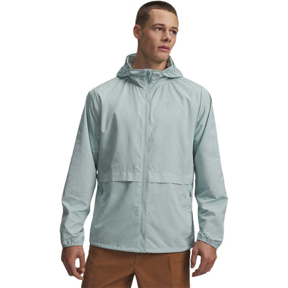Enamel Blue - Front - Under Armour Mens Hike Jacket