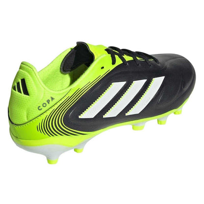 Black-Lemon - Back - Adidas Childrens-Kids Copa Pure III League Firm Ground Football Boots
