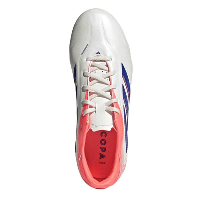 White-Blue-Coral - Lifestyle - Adidas Childrens-Kids Copa Pure III League Firm Ground Football Boots