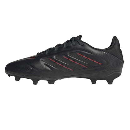 Black-Grey - Side - Adidas Childrens-Kids Copa Pure III League Firm Ground Football Boots