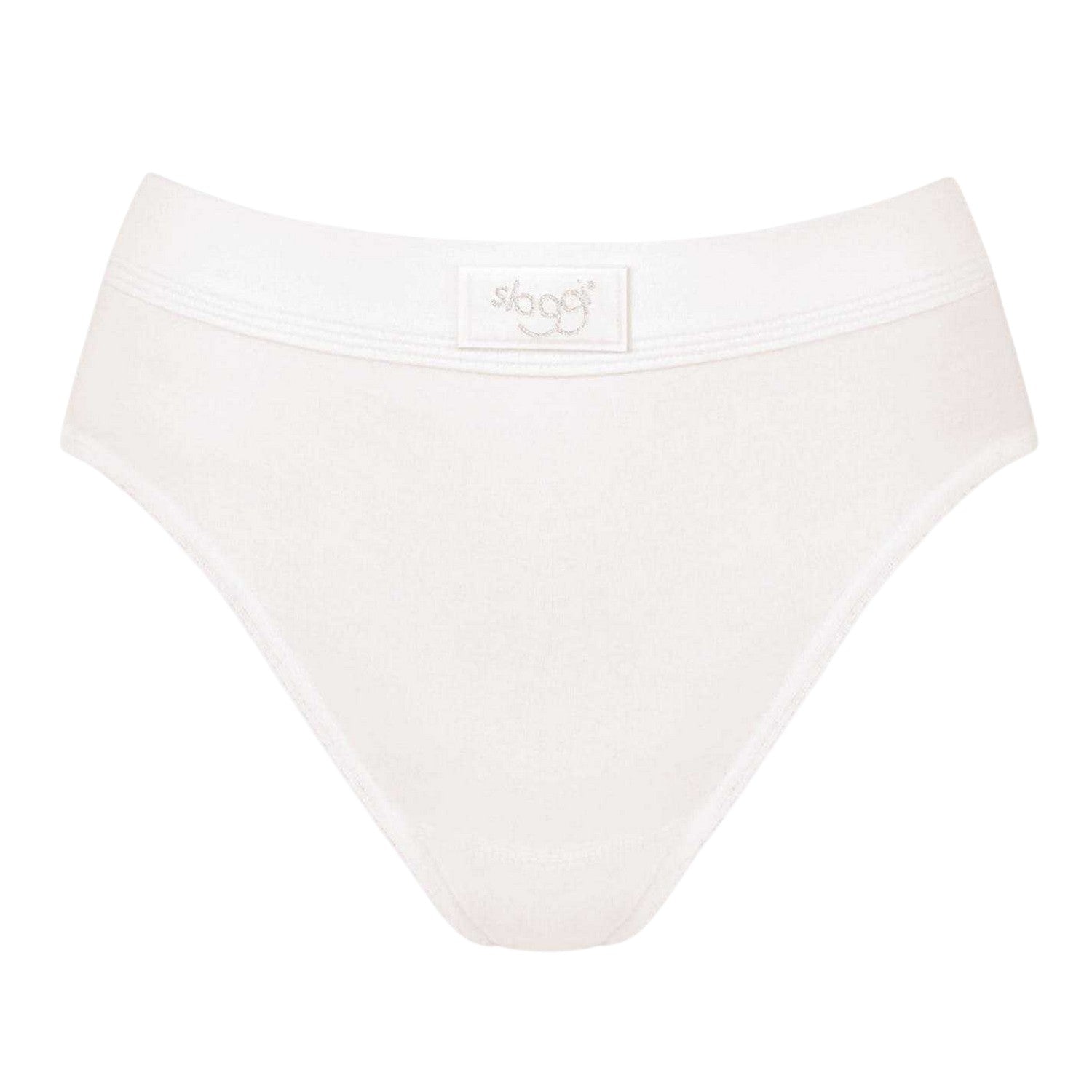 White - Front - Sloggi Womens-Ladies Comfort Tai Briefs