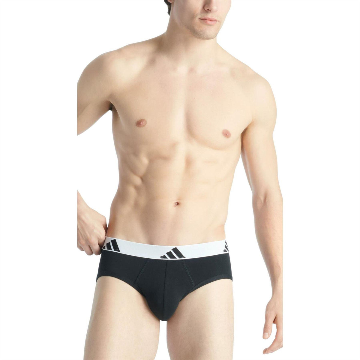 Black - Lifestyle - Adidas Mens Briefs (Pack of 3)