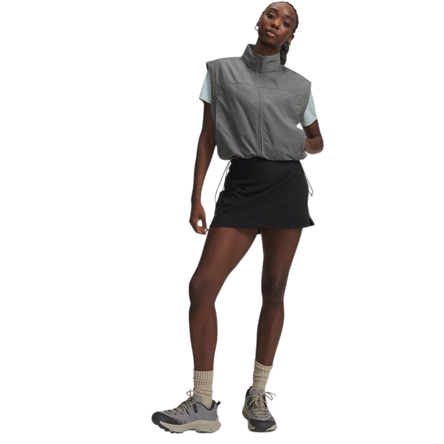 Green Clay - Lifestyle - Under Armour Womens-Ladies Hike Long-Sleeved Jacket