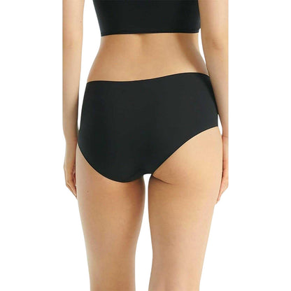 Black - Back - Adidas Womens-Ladies Hipster Briefs (Pack of 3)