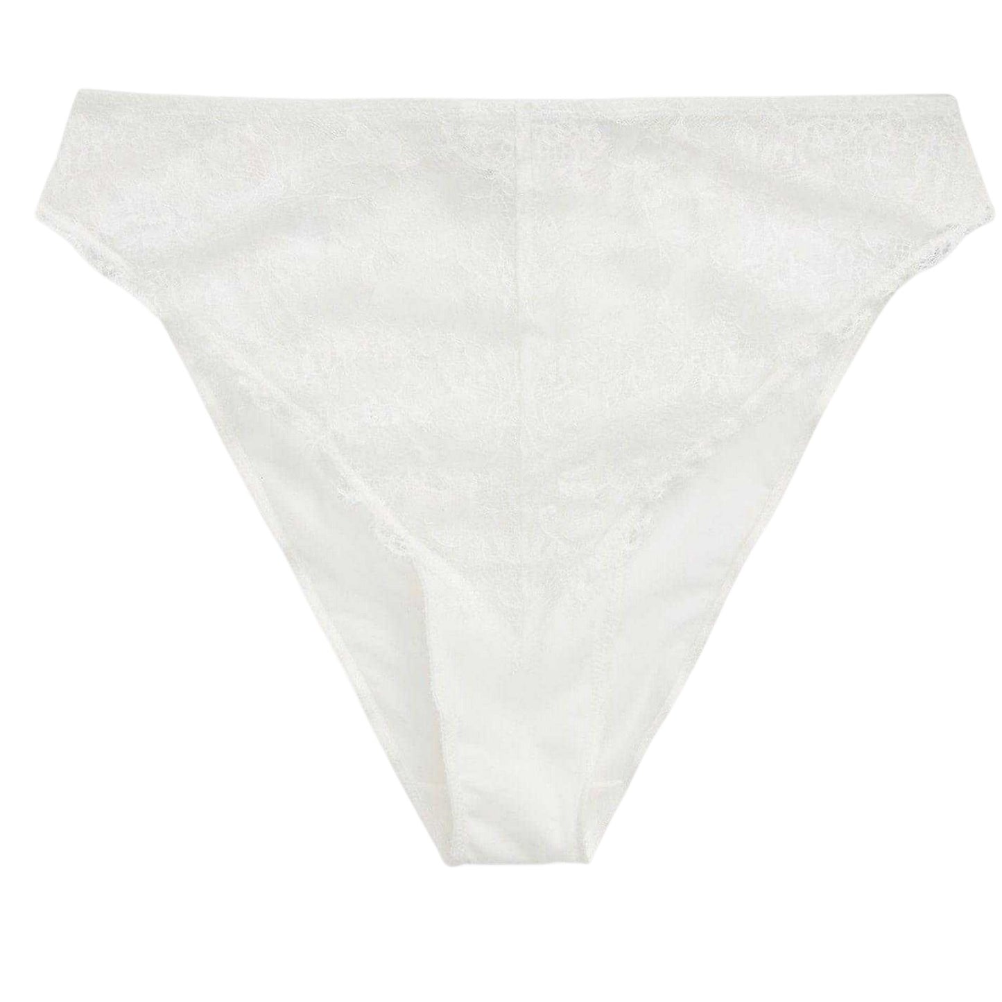 Ecru - Front - Ralph Lauren Womens-Ladies Floral Pattern Lace Hipster Briefs