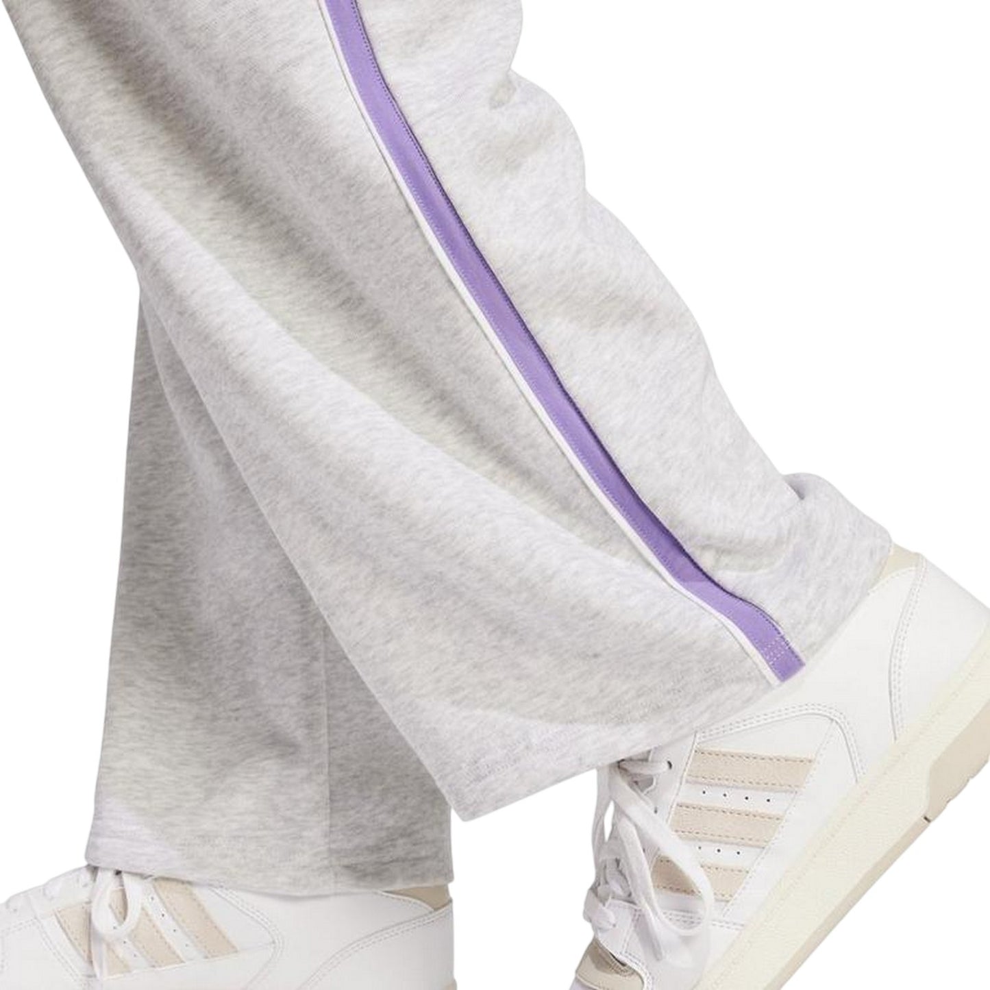 Light Grey Heather - Lifestyle - Adidas Womens-Ladies Essentials French Terry Joggers