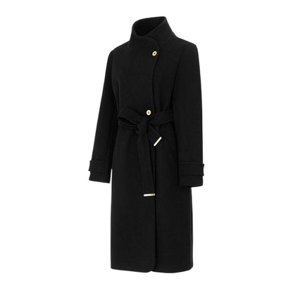 Black - Side - Biba Womens-Ladies Billie Coat