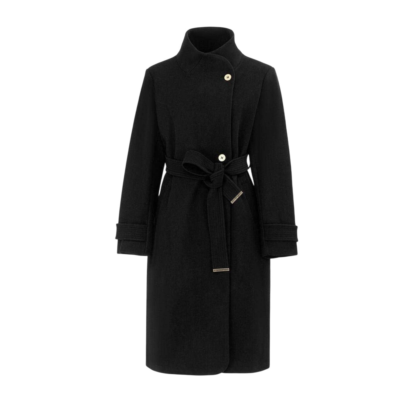 Black - Front - Biba Womens-Ladies Billie Coat