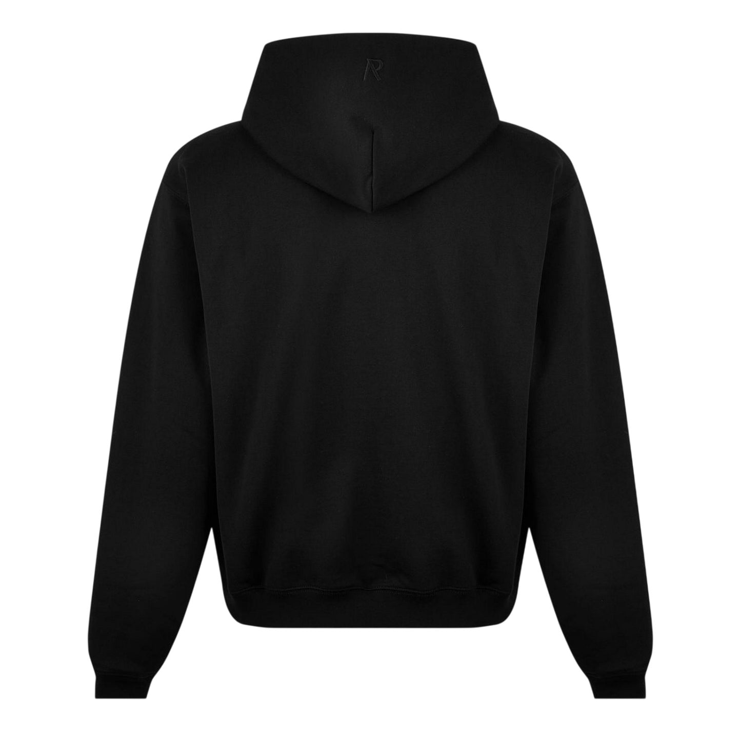 Black - Back - Represent Mens Initial Hooded Jacket