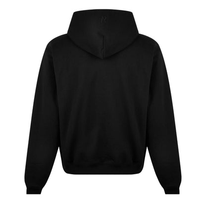 Black - Back - Represent Mens Initial Hooded Jacket