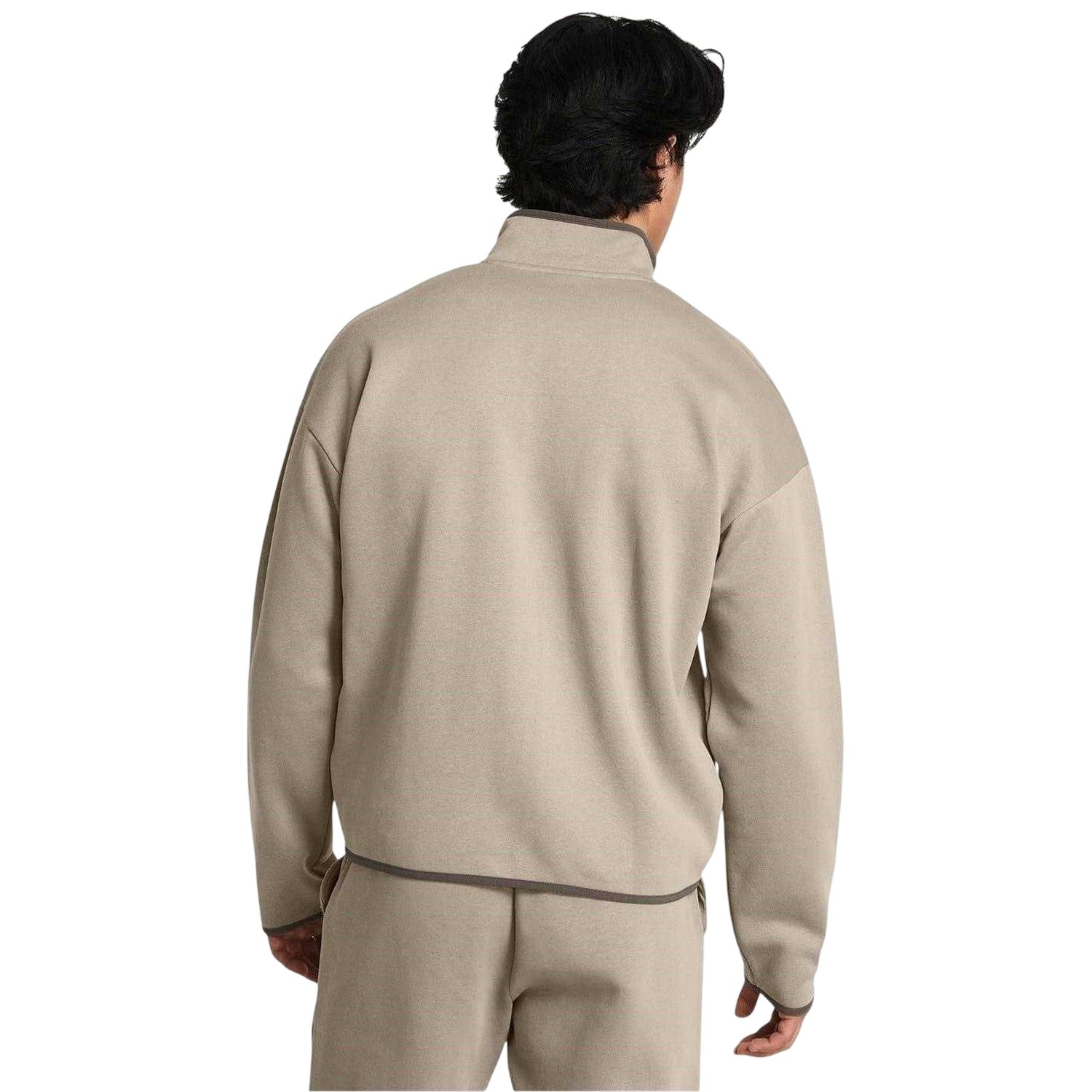 Brown - Pack Shot - Under Armour Mens Icon Relaxed Fit Sweat Jacket