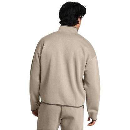 Brown - Pack Shot - Under Armour Mens Icon Relaxed Fit Sweat Jacket