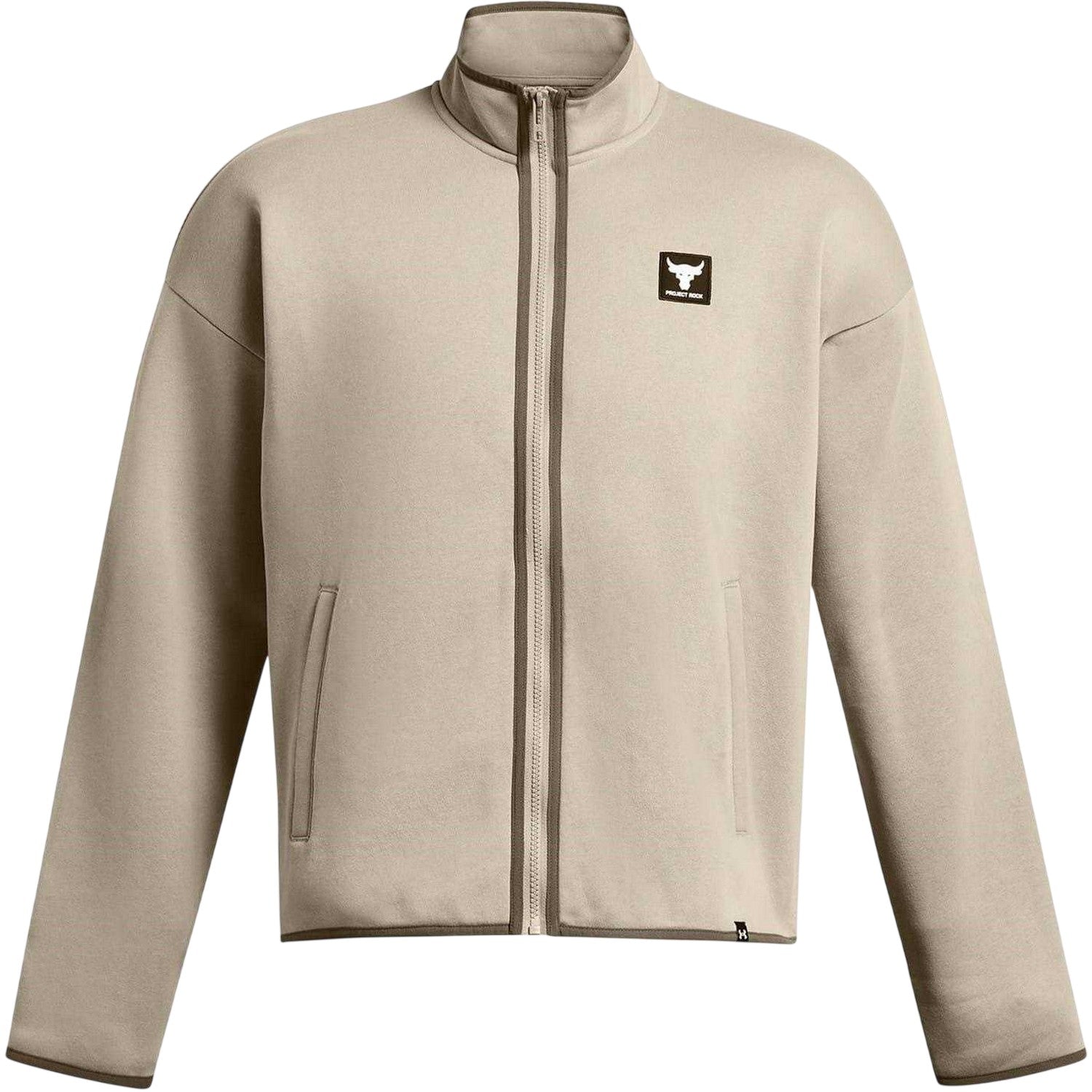 Brown - Front - Under Armour Mens Icon Relaxed Fit Sweat Jacket