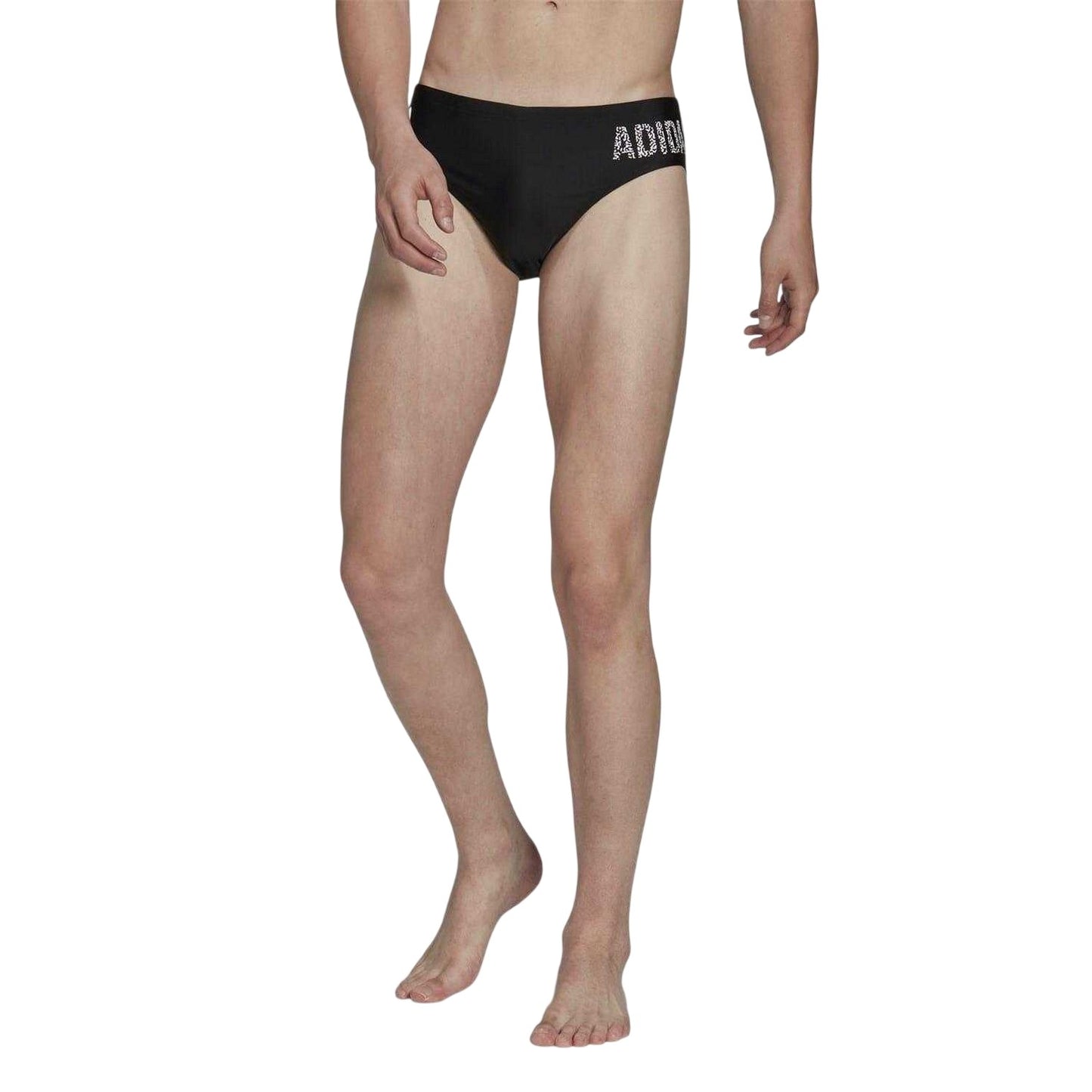 Black-White - Lifestyle - Adidas Mens Lineage Swimming Trunks