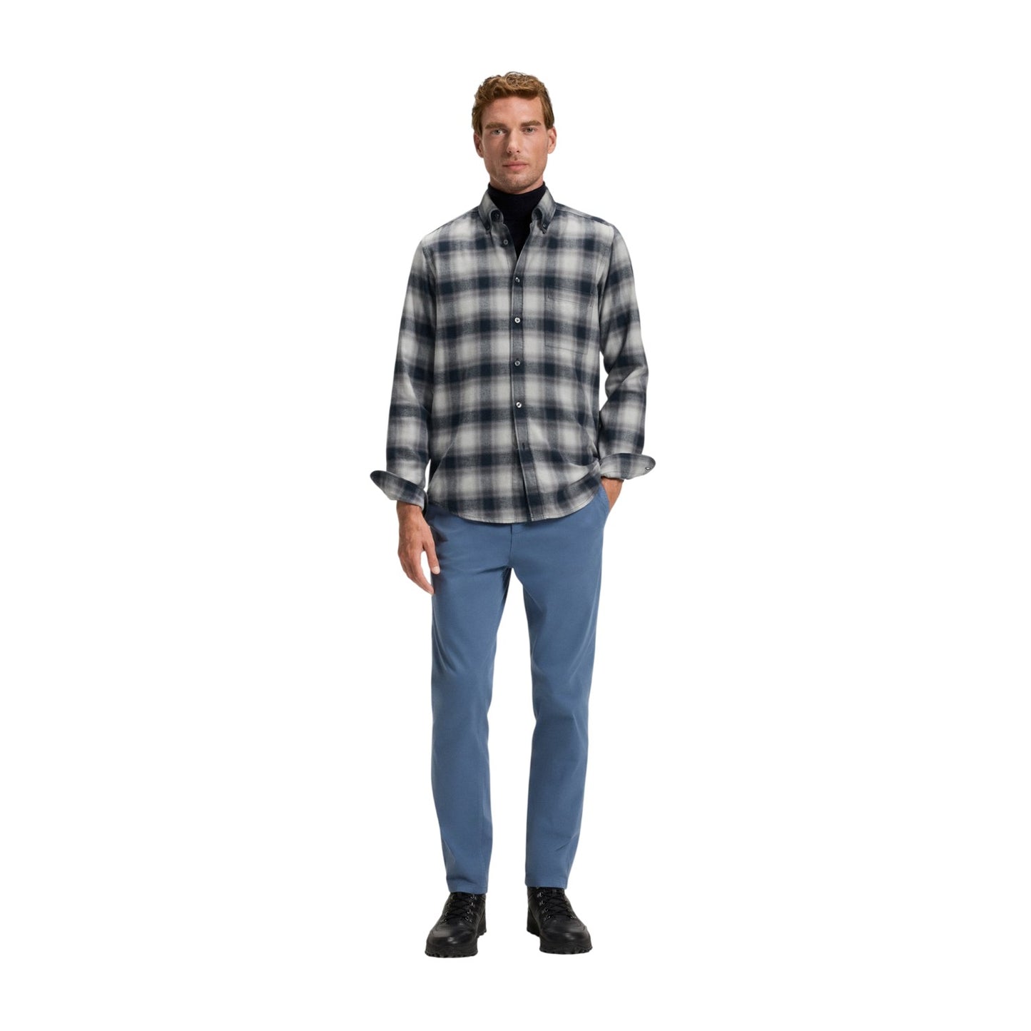 Grey - Lifestyle - Boss Mens Rickert Shirt