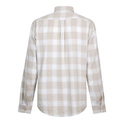 Light Beige - Back - Boss Mens Rickert Shirt