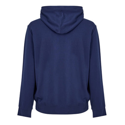 Navy - Back - Ralph Lauren Mens Polo Ribbed Cuff Full Zip Hoodie