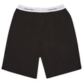 Black - Back - Calvin Klein Mens Plain Lounge Shorts
