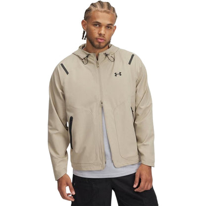 Brown - Front - Under Armour Mens Unstoppable Icon Performance Jacket