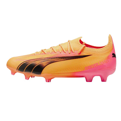 Sun Stream - Side - Puma Childrens-Kids Ultra Ultimate Firm Ground Football Boots