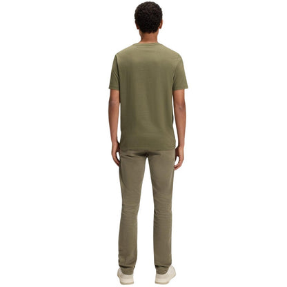 Green - Back - Boss Mens Orange Premium Cotton T-Shirt