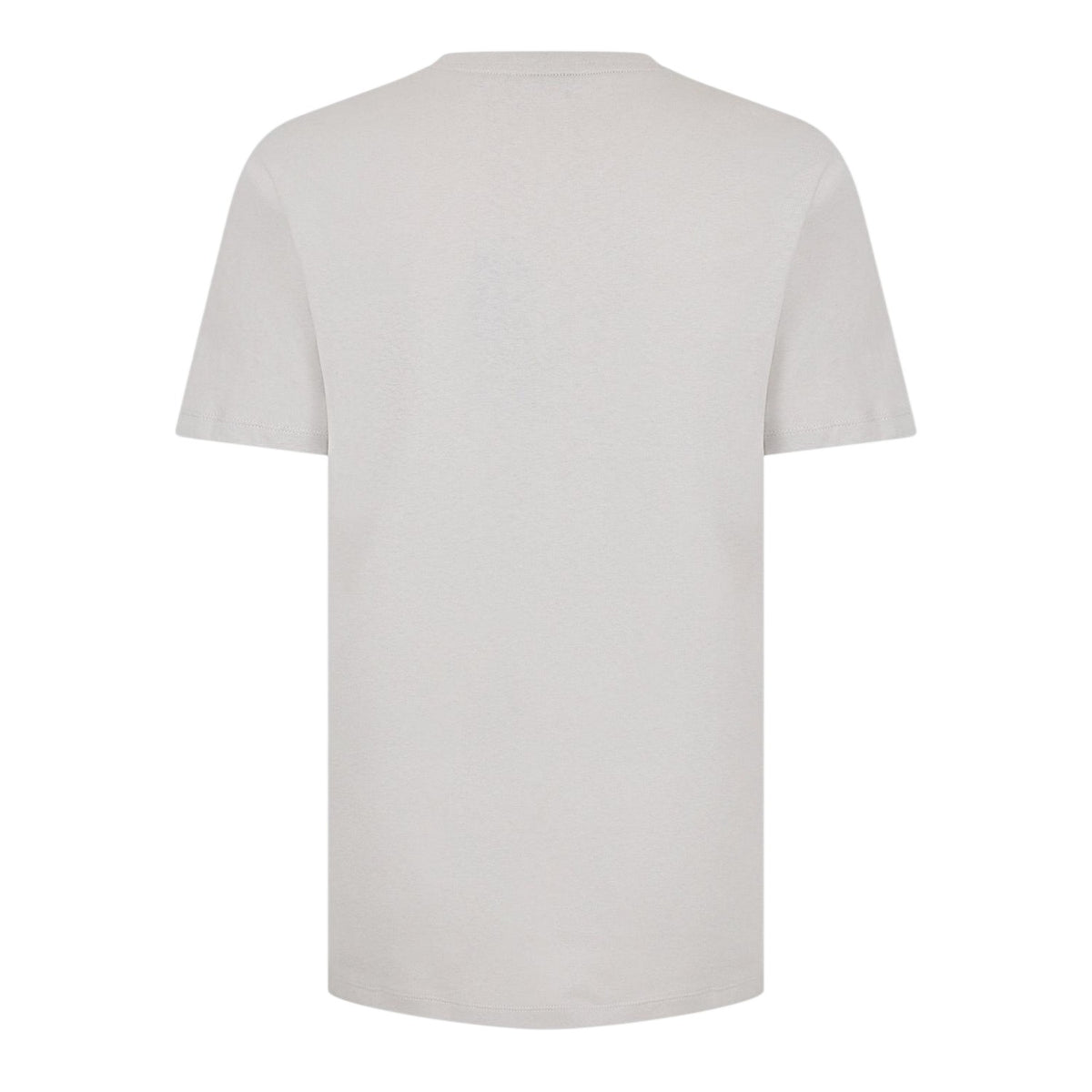 Grey - Back - Boss Mens Orange Premium Cotton T-Shirt