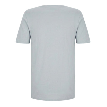 Light Grey - Back - Boss Mens Orange Premium Cotton T-Shirt