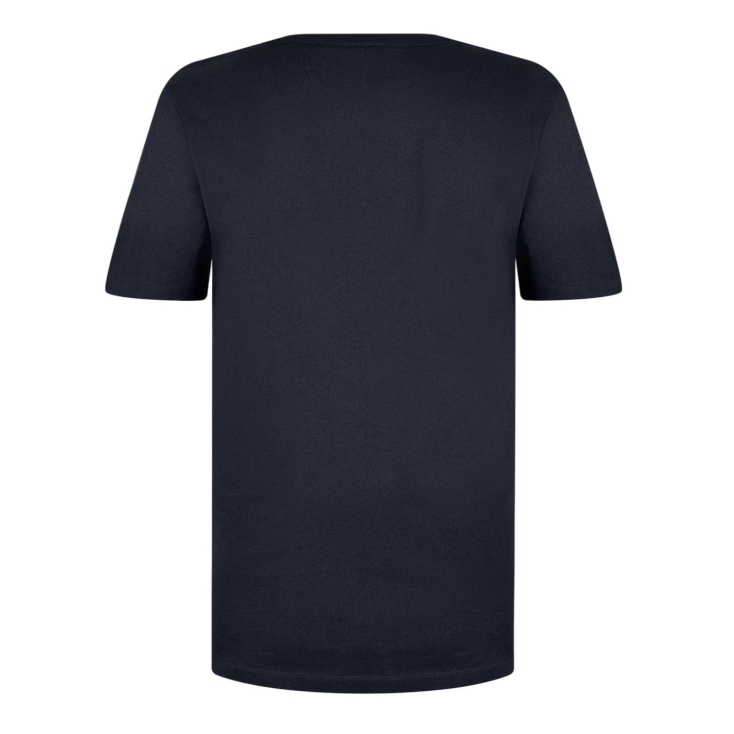 Navy - Back - Boss Mens Orange Premium Cotton T-Shirt