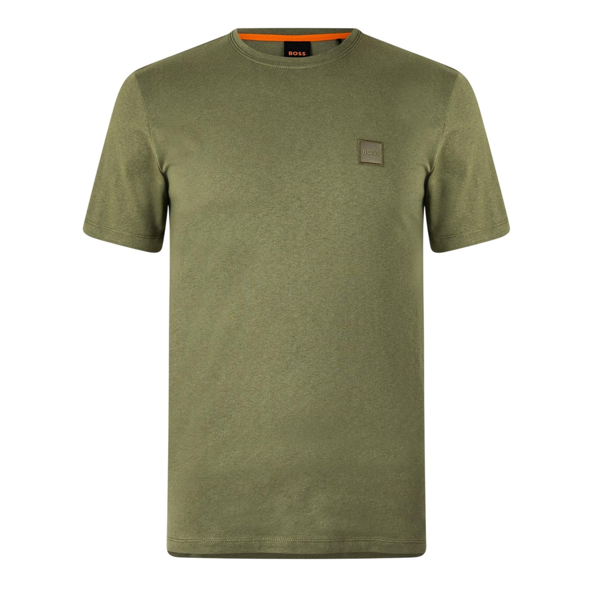 Sage - Front - Boss Mens Orange Premium Cotton T-Shirt