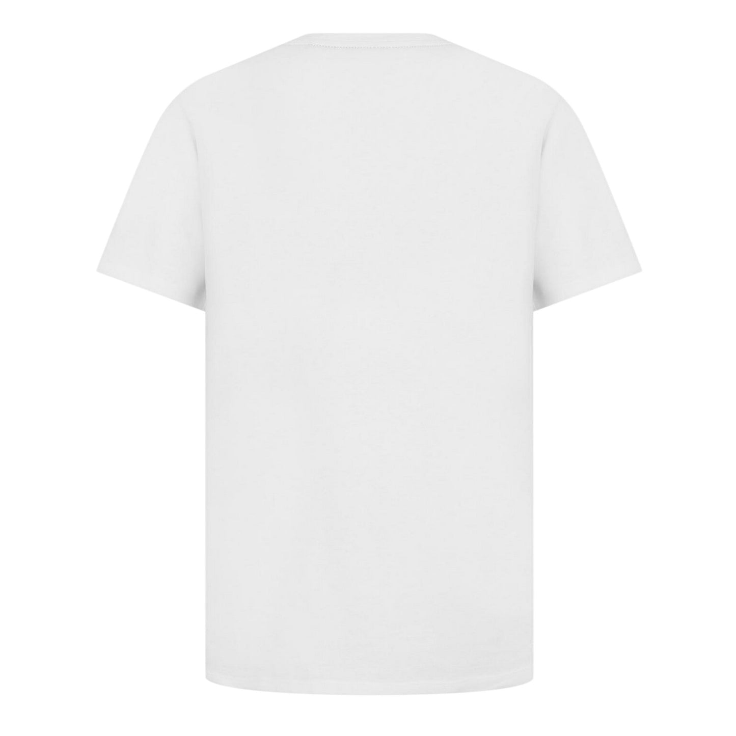 White - Back - Boss Mens Orange Premium Cotton T-Shirt