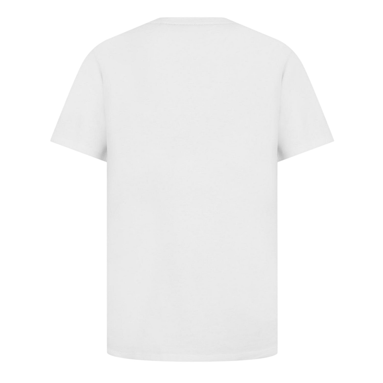White - Back - Boss Mens Orange Premium Cotton T-Shirt