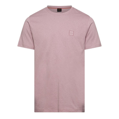 Pastel Purple - Front - Boss Mens Orange Premium Cotton T-Shirt