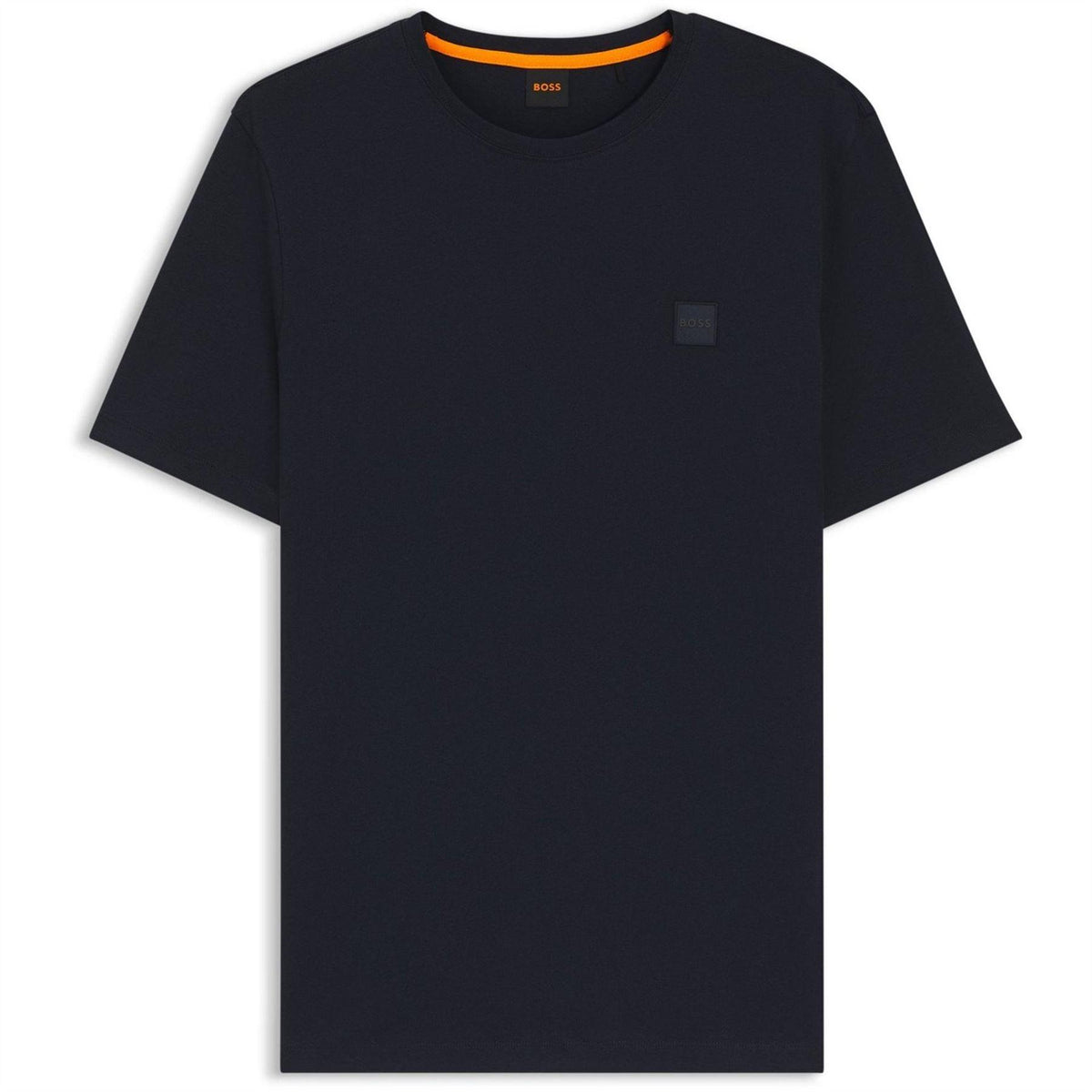 Dark Blue - Front - Boss Mens Orange Premium Cotton T-Shirt