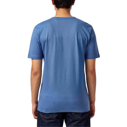 Blue - Back - Boss Mens Orange Premium Cotton T-Shirt