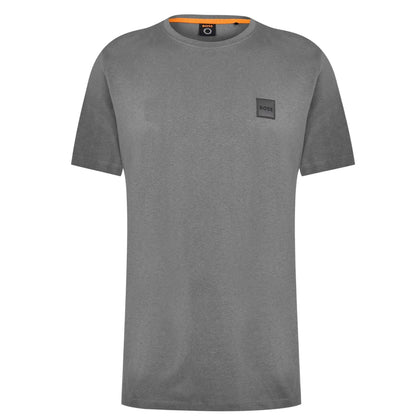 Charcoal - Front - Boss Mens Orange Premium Cotton T-Shirt