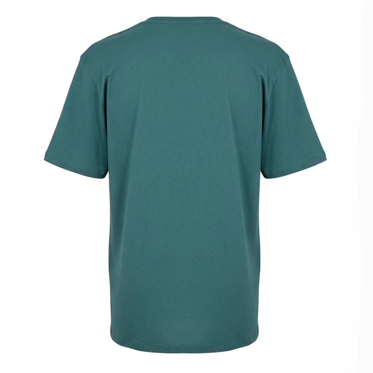Dark Green - Back - Boss Mens Orange Premium Cotton T-Shirt
