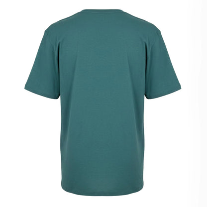 Dark Green - Back - Boss Mens Orange Premium Cotton T-Shirt