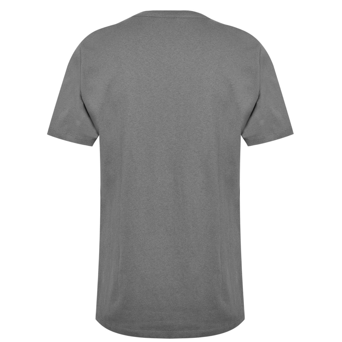 Charcoal - Back - Boss Mens Orange Premium Cotton T-Shirt