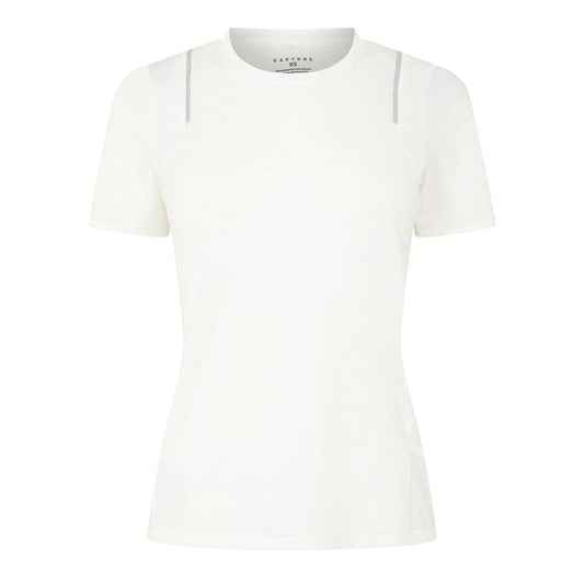 Brilliant White - Front - Castore Womens-Ladies Aeromesh Reflective Detail T-Shirt