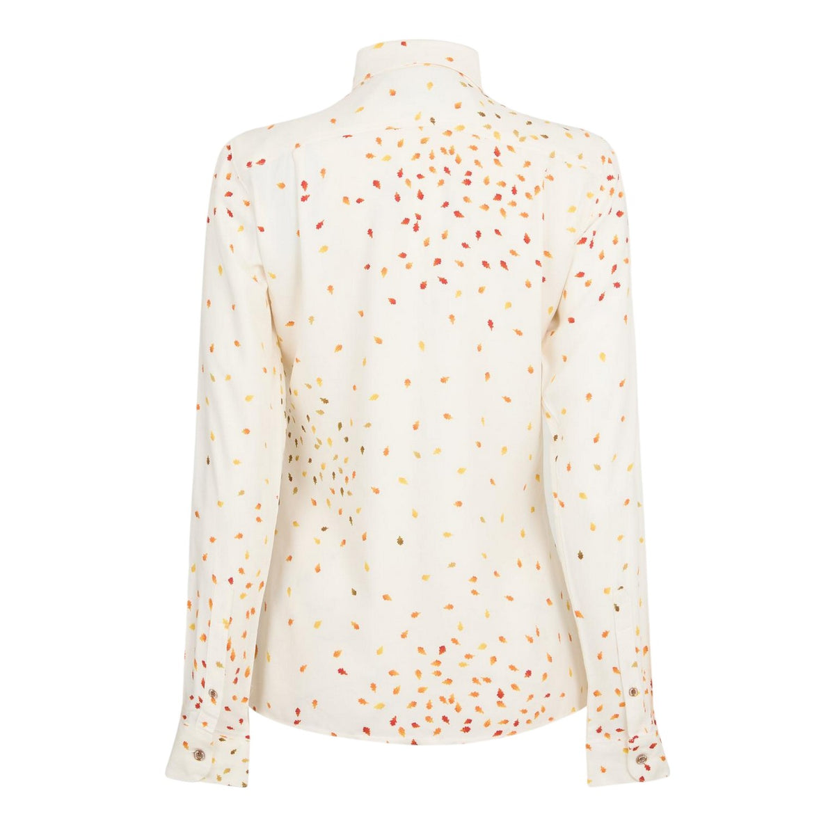 Cream - Back - Musto Womens-Ladies Leaf Formal Shirt