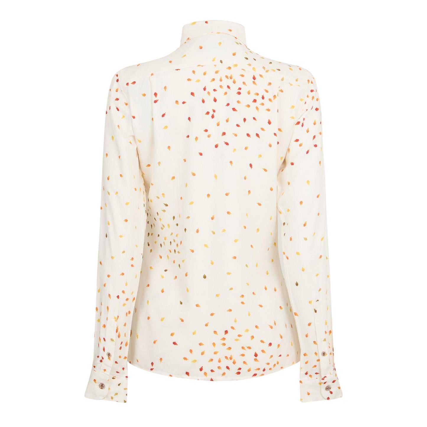 Cream - Back - Musto Womens-Ladies Leaf Formal Shirt
