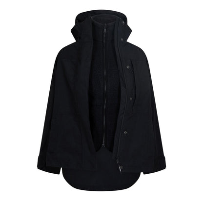 Black - Side - Timberland Womens-Ladies Benton 3 in 1 Jacket