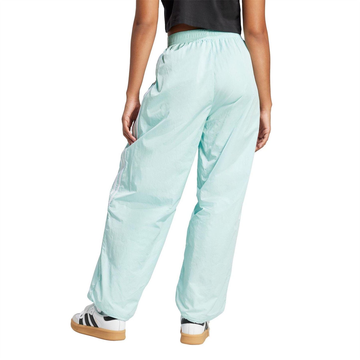 Aqua - Back - Adidas Womens-Ladies Teamgeist Oversized Jogging Bottoms