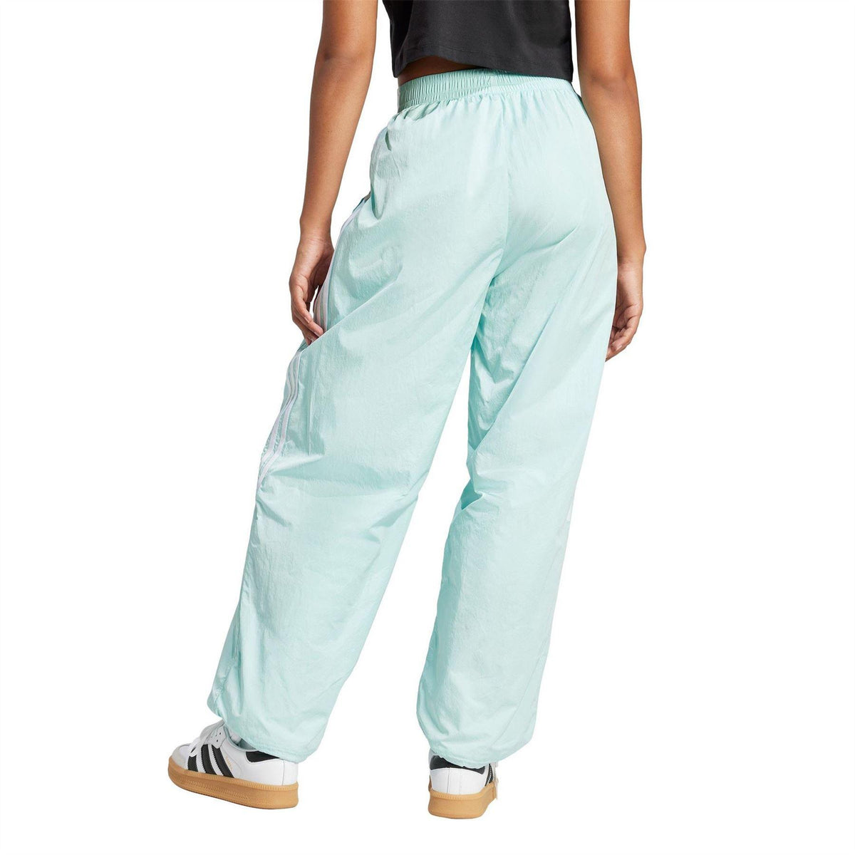 Aqua - Back - Adidas Womens-Ladies Teamgeist Oversized Jogging Bottoms