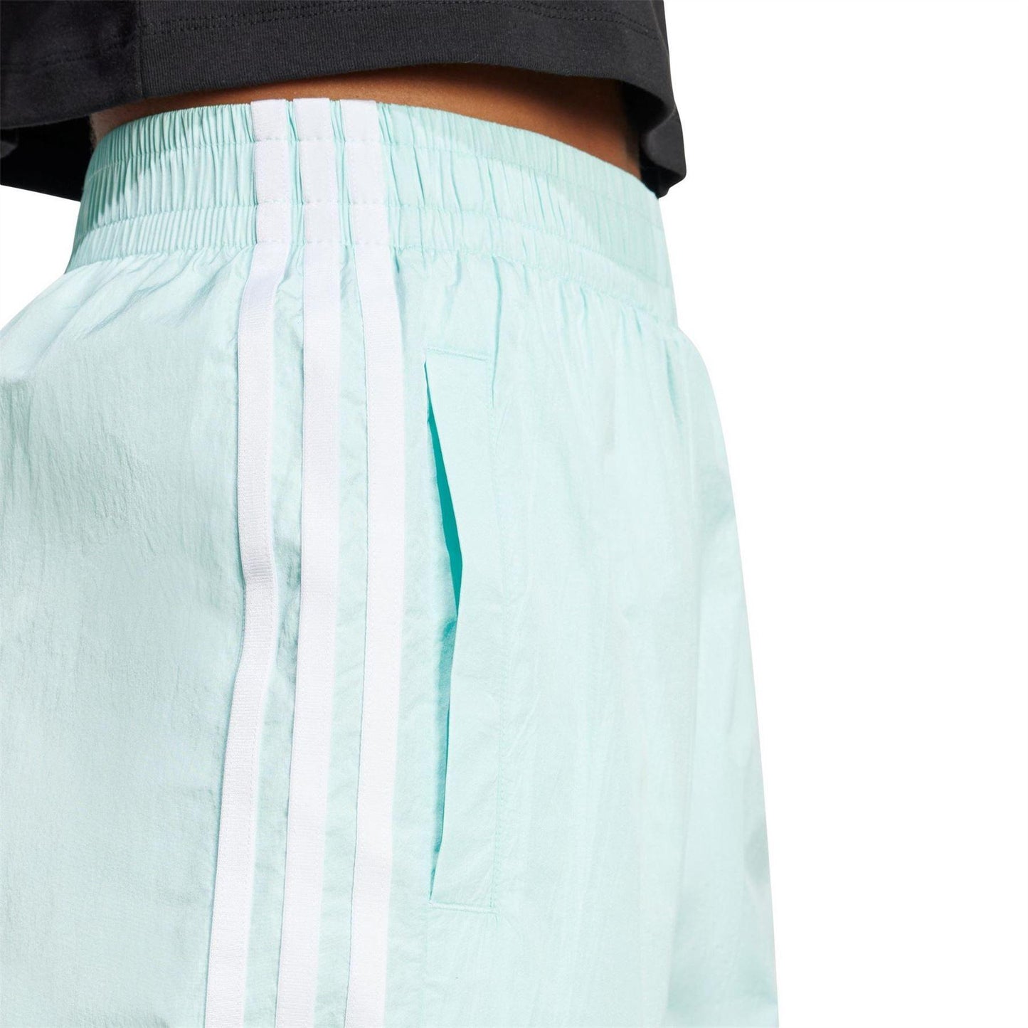 Aqua - Side - Adidas Womens-Ladies Teamgeist Oversized Jogging Bottoms