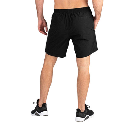 Black - Back - Sjeng Sports Mens Logo Shorts