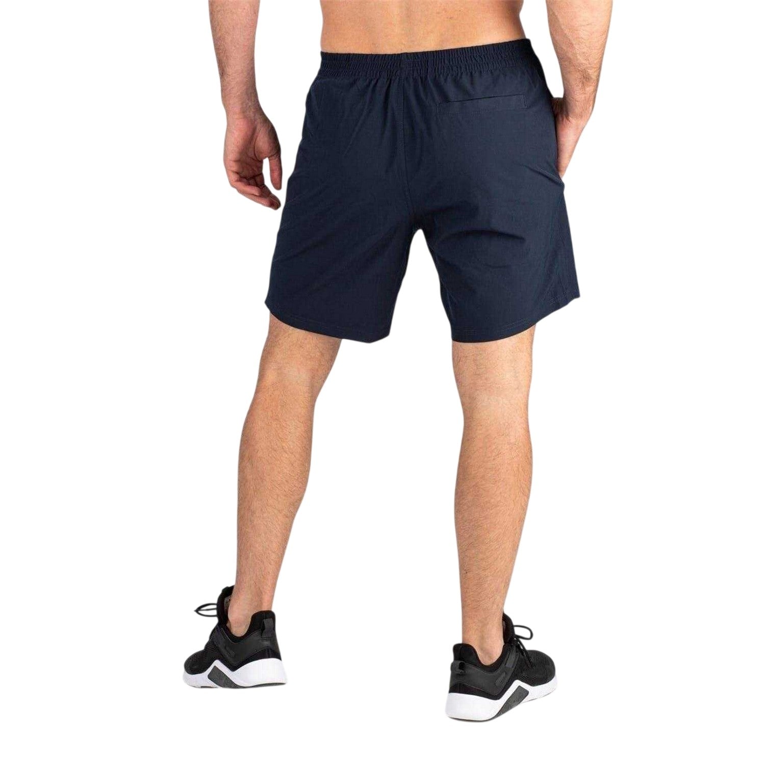 Dark Blue - Back - Sjeng Sports Mens Logo Shorts