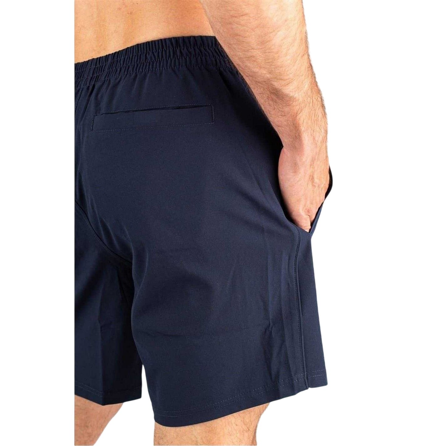 Dark Blue - Lifestyle - Sjeng Sports Mens Logo Shorts
